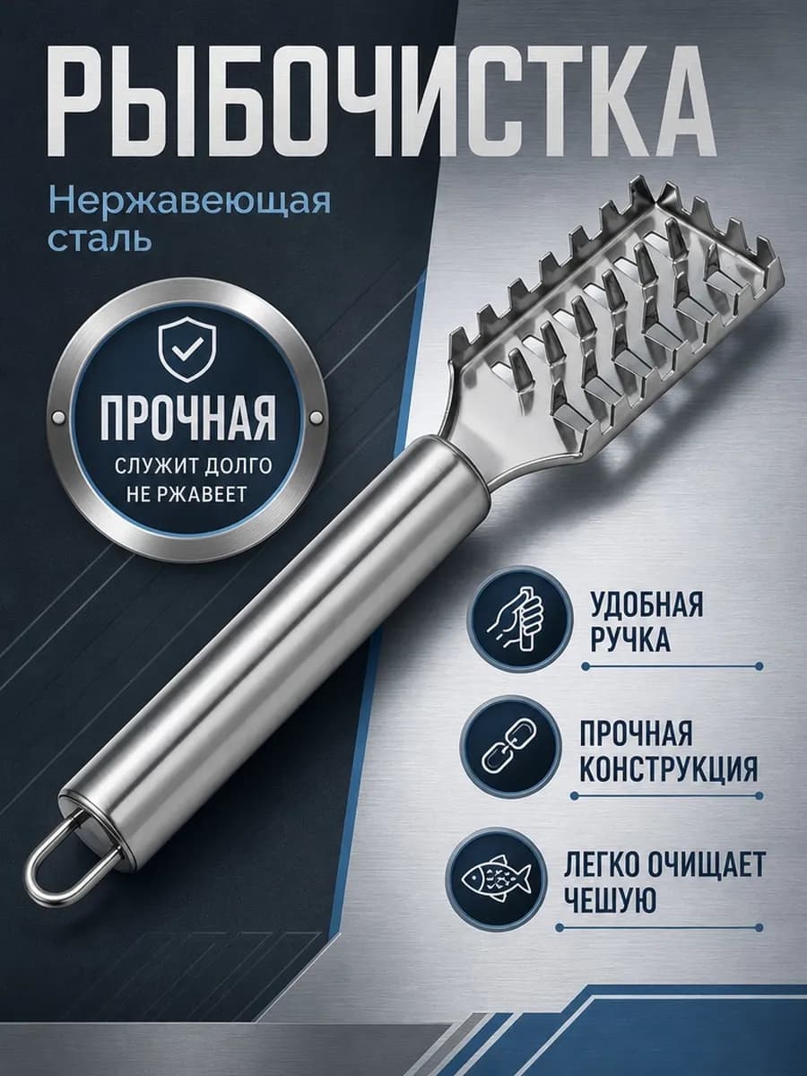 Рыбочистка - нож -скребок для рыбы
