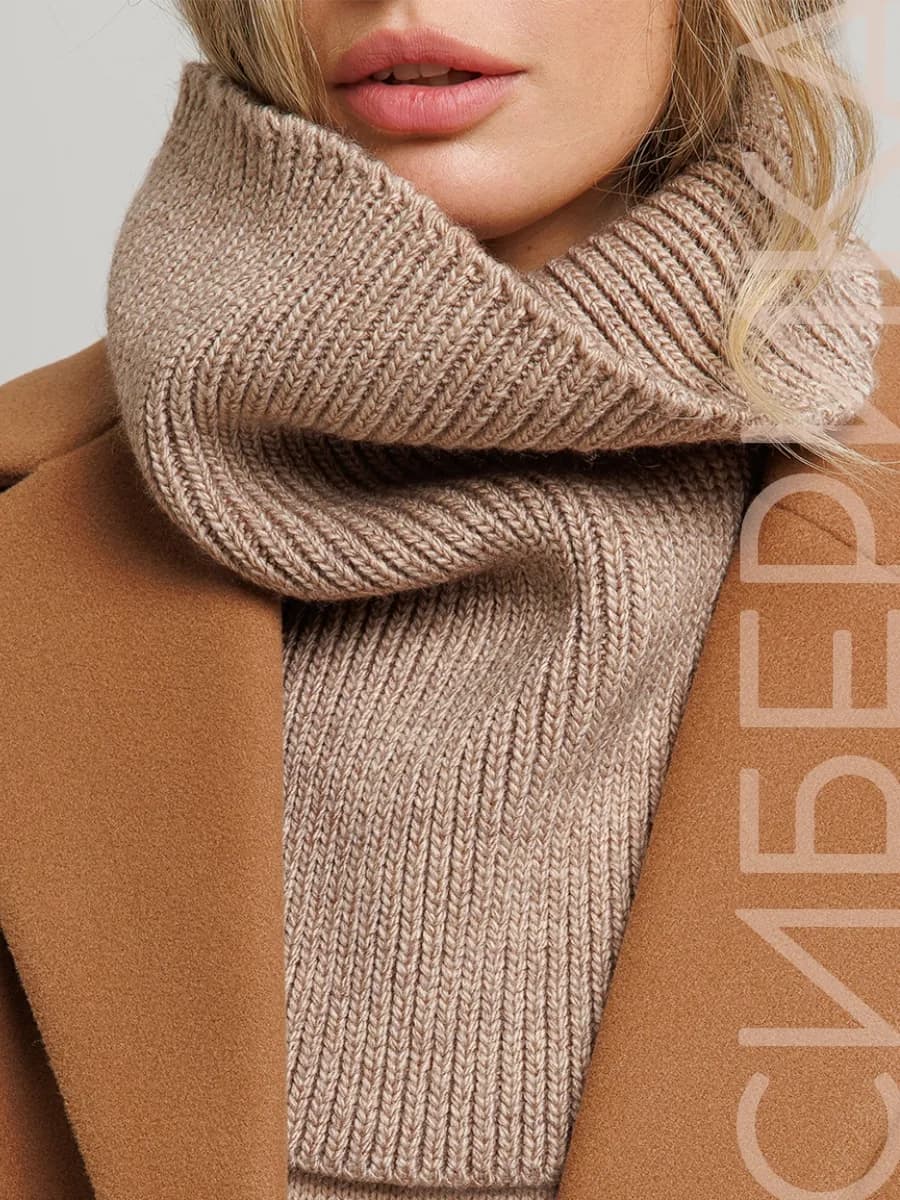 Зимний снуд манишка