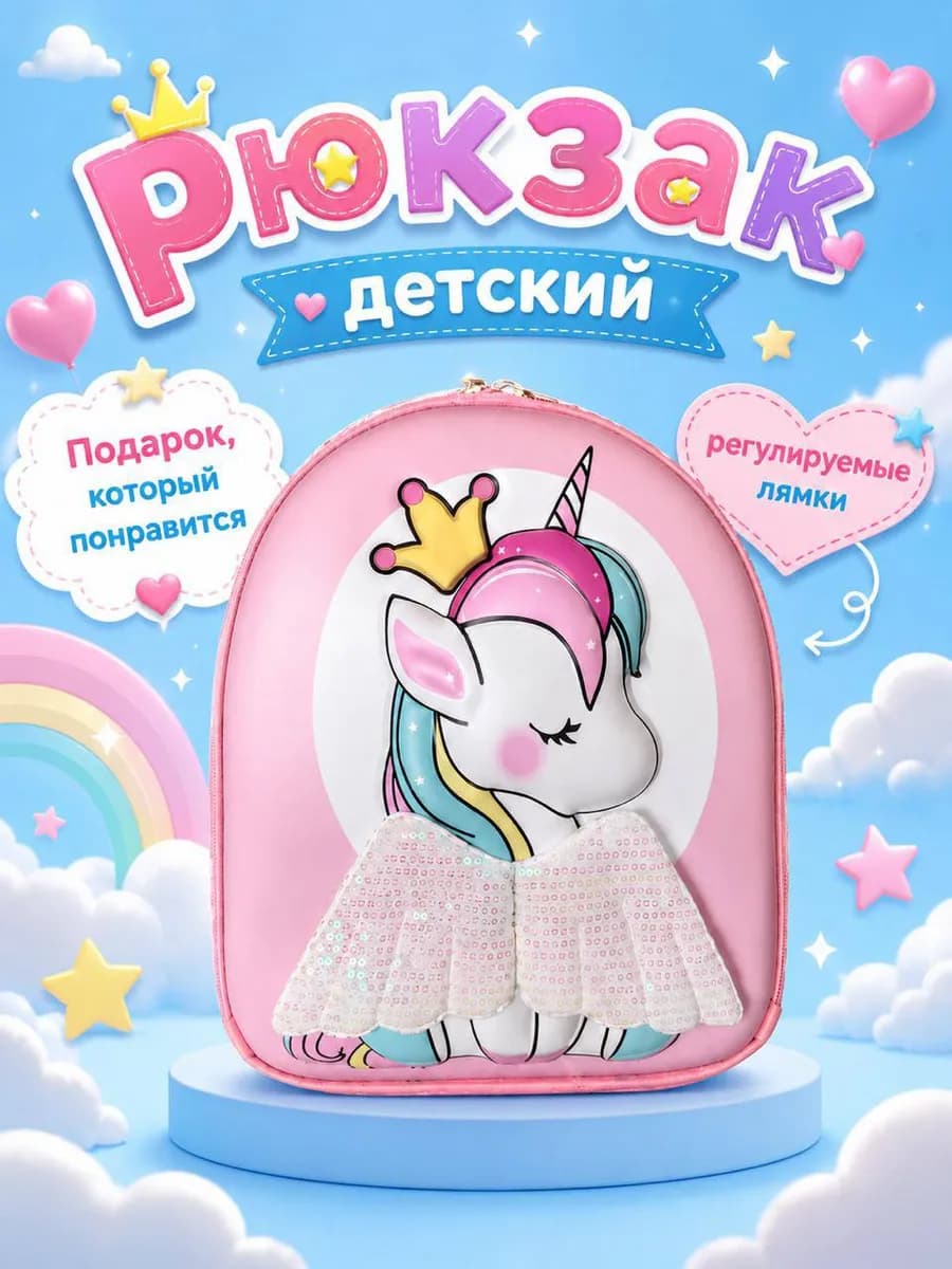 Рюкзак для дошкольников, на подарок детский
