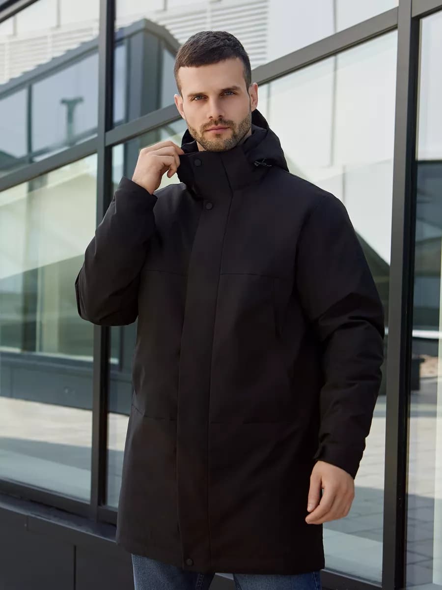 Куртка мембрана с подкладкой холлофайбер