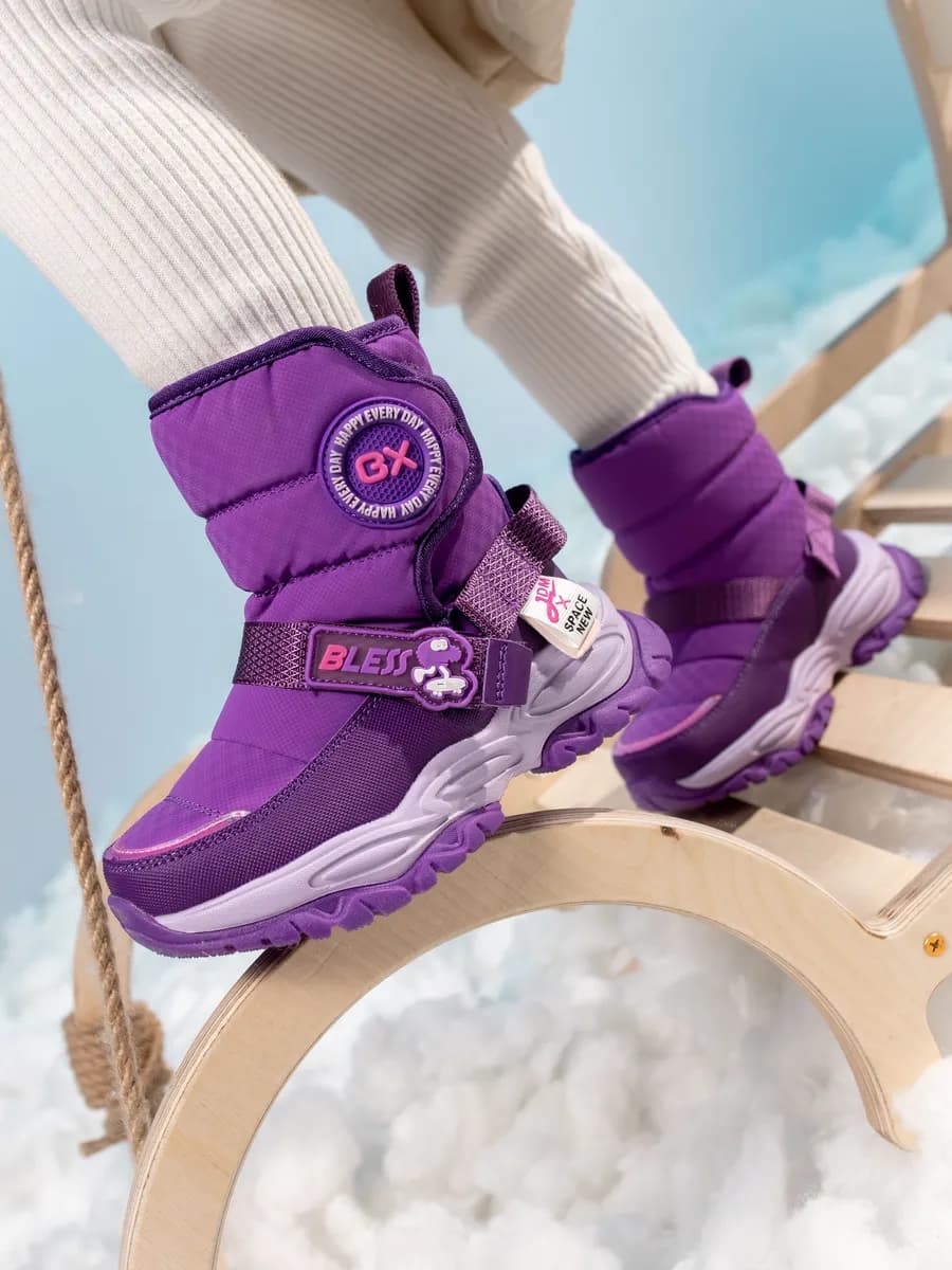 Дутики зимние с натуральной шерстью