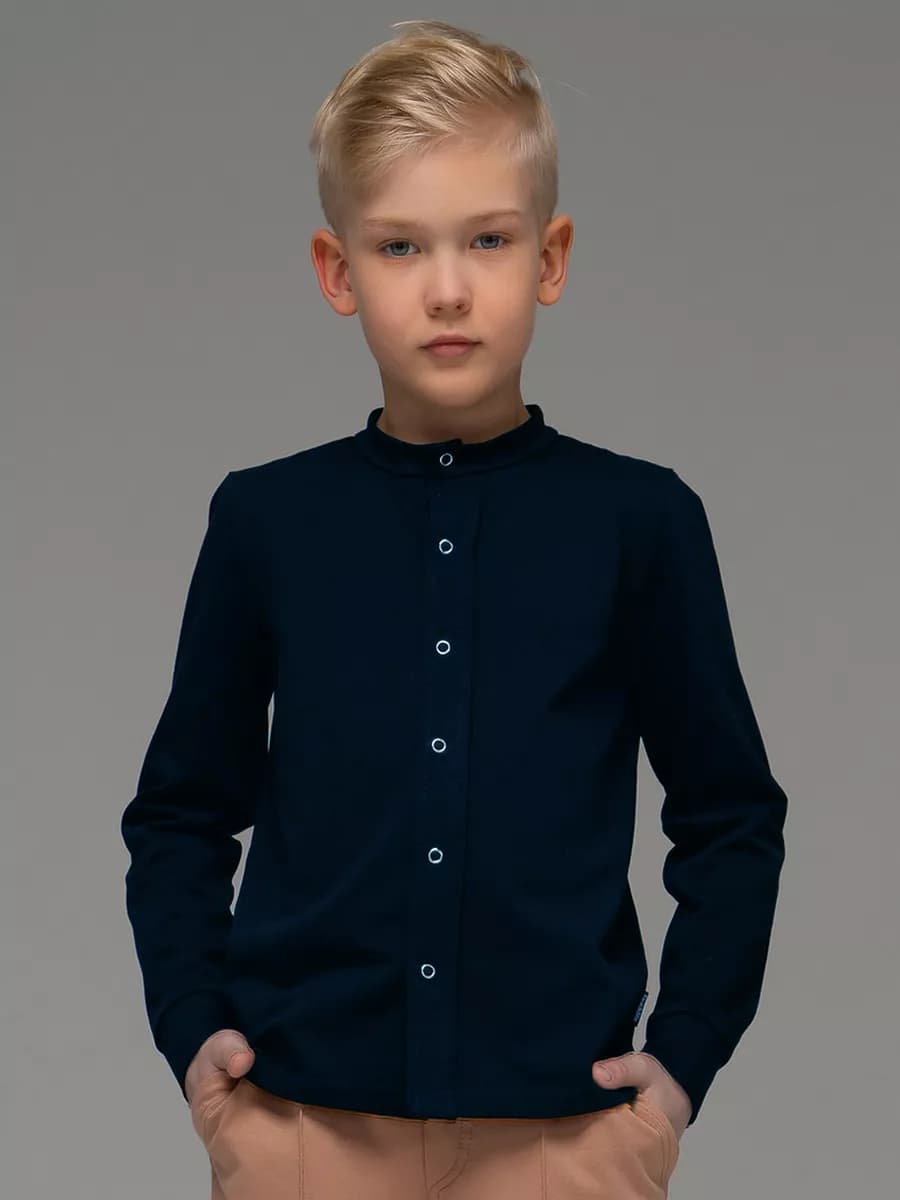 Рубашка школьная трикотажная