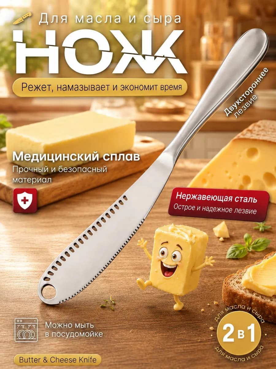 Нож для сливочного масла и паштета