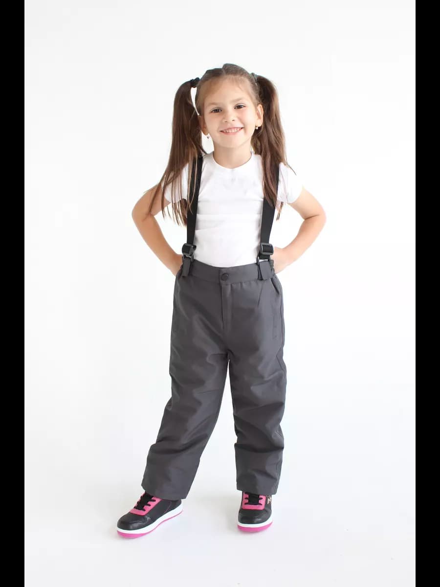 Демисезонные утепленные детские брюки