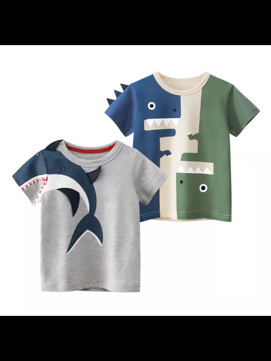 футболка с ярким принтом