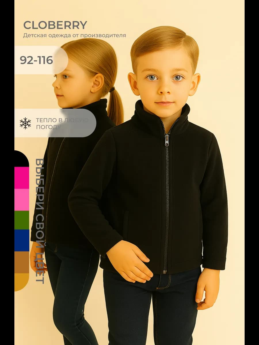 Флисовая толстовка