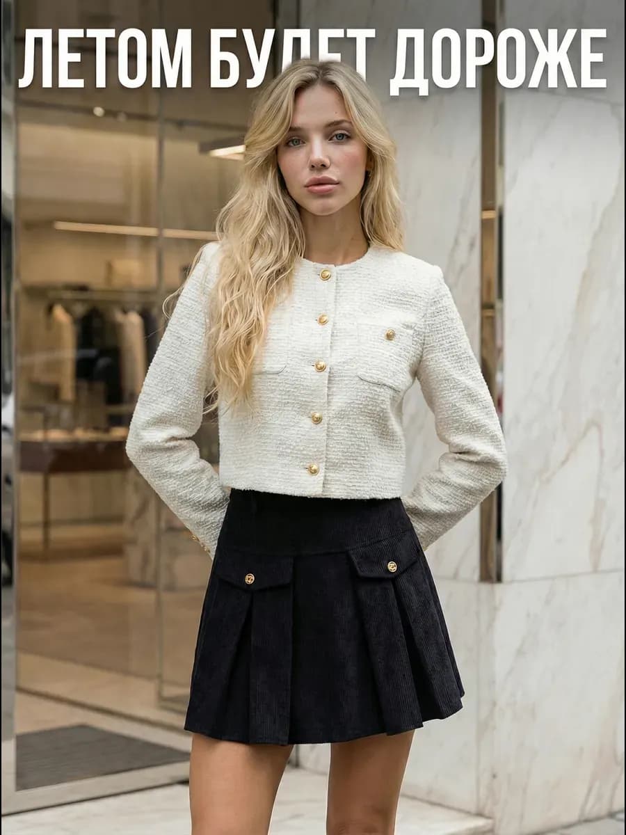 Юбка шорты мини школьная классическая вельвет