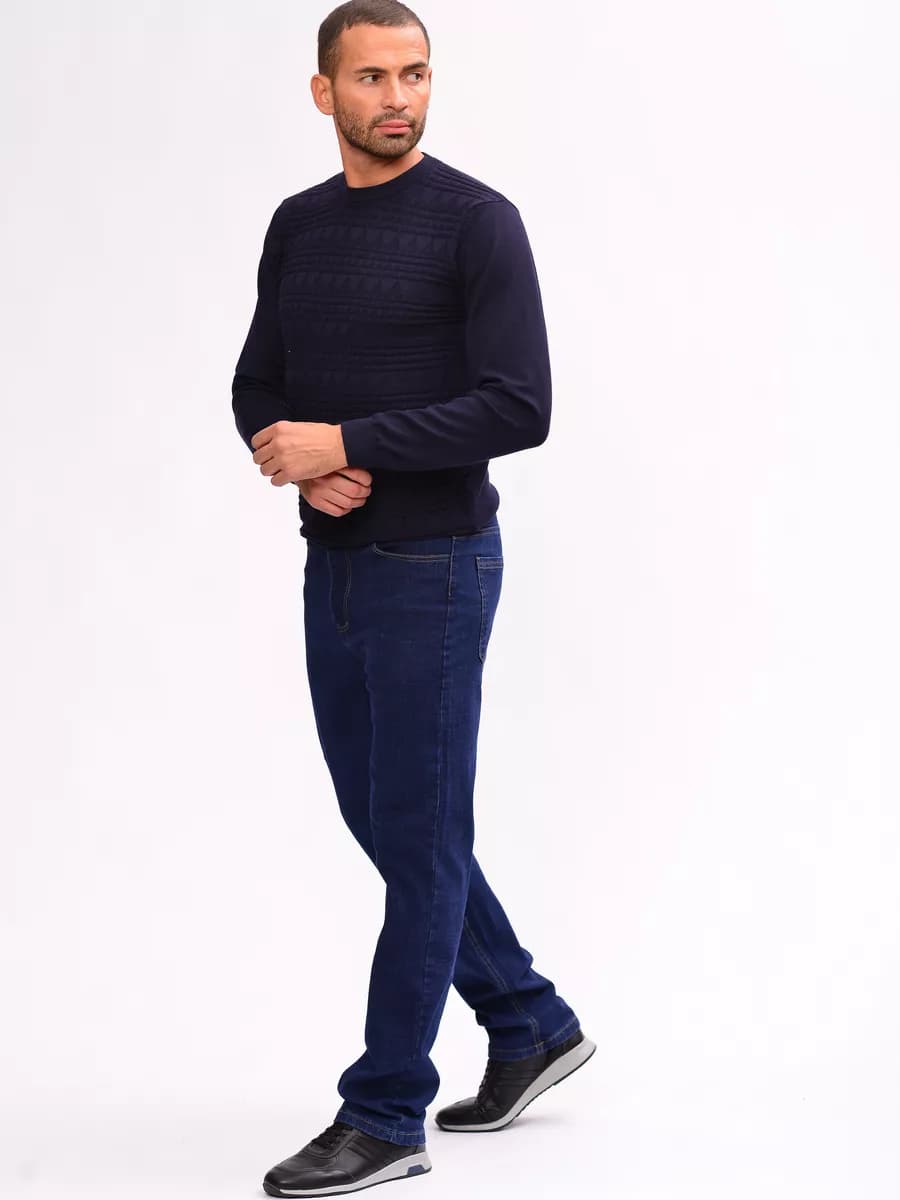 Джинсы мужские прямые классические - фото 1