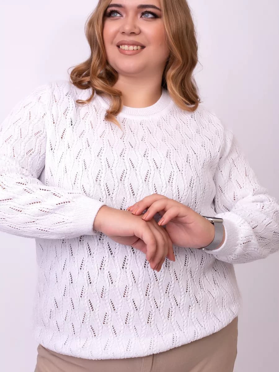 Джемпер вязаный