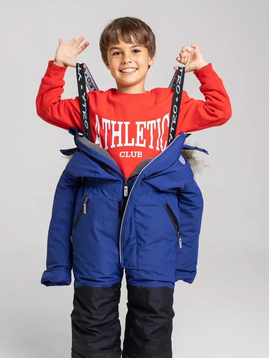 Комбинезон зимний горнолыжный из мембранной ткани