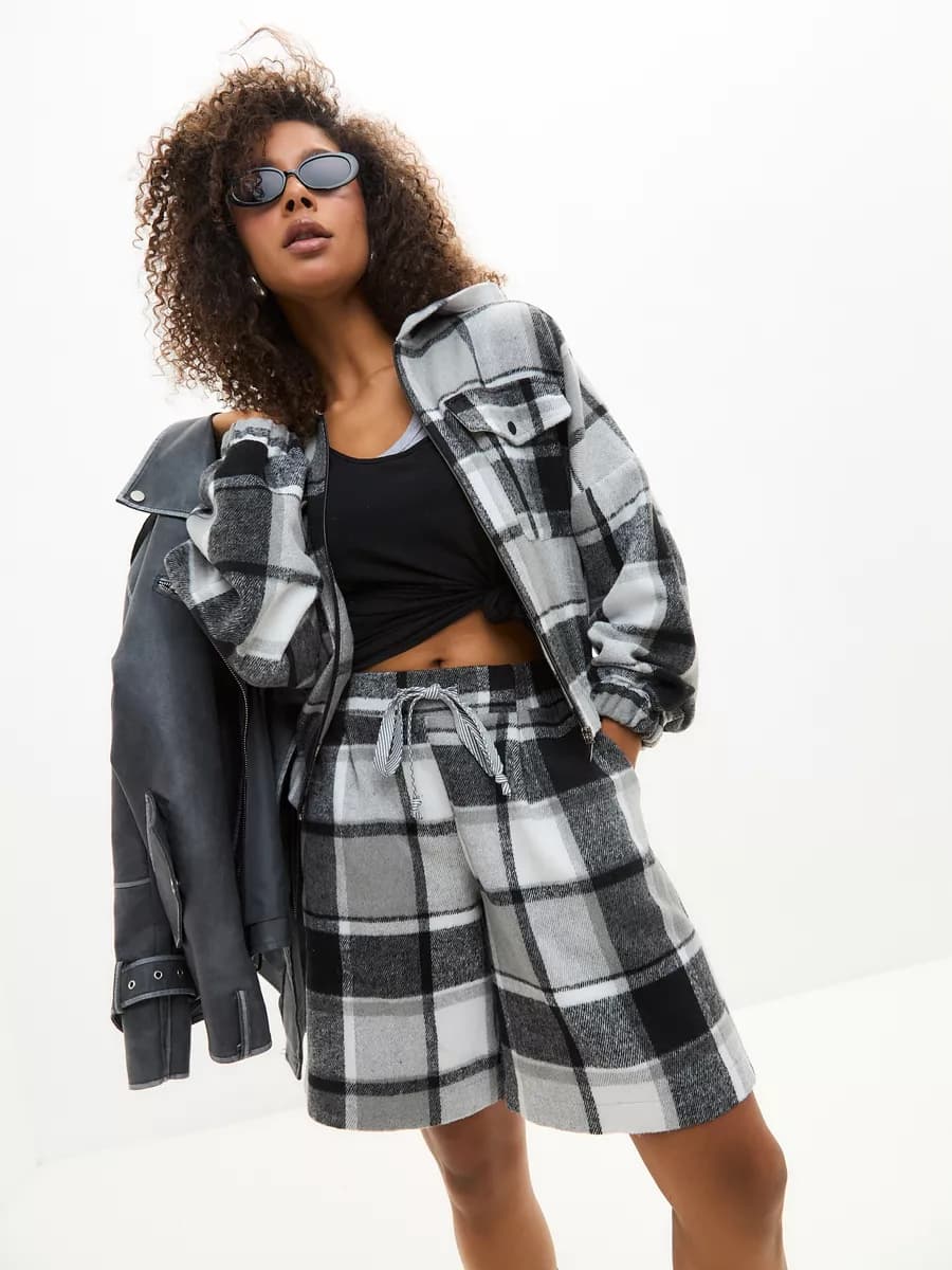 Шорты трикотажные теплые