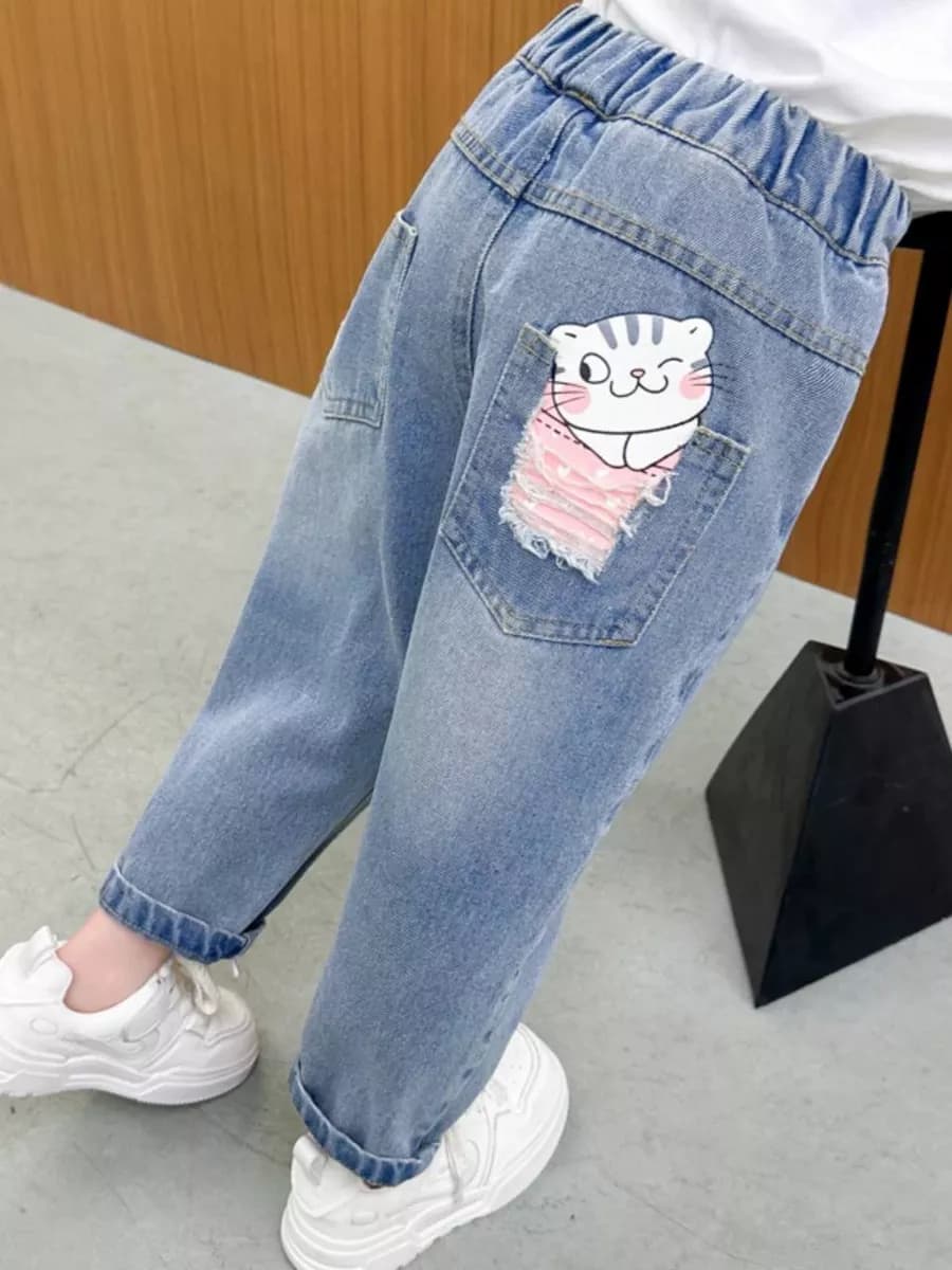 Джинсы бананы на резинке