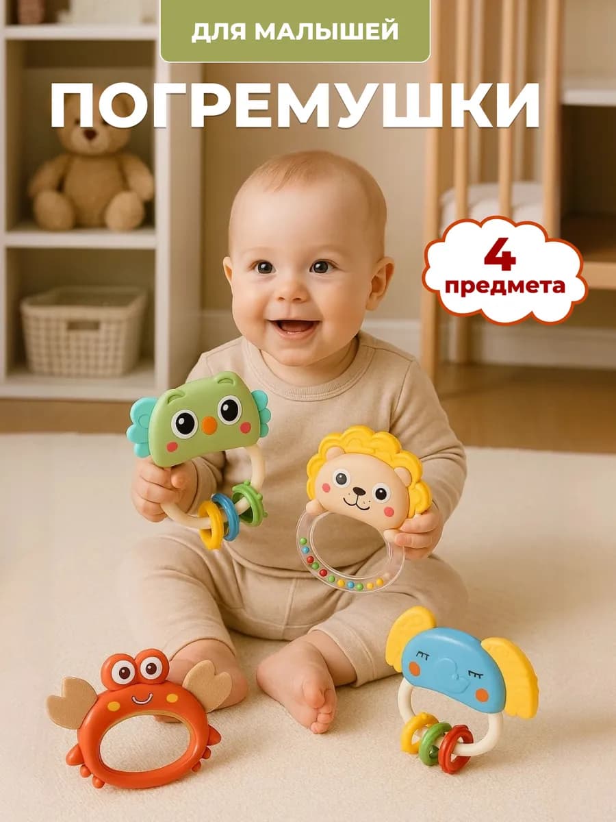 Комплект игрушек подвесок для мобиля