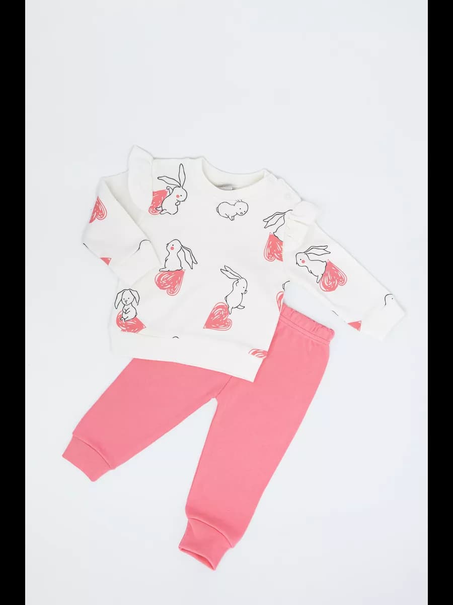 Костюм для девочки с длинными рукавами