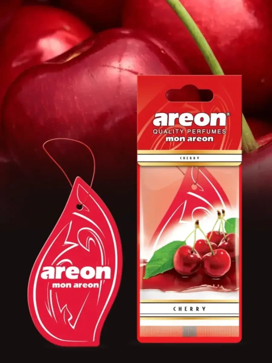 Ароматизатор в машину Ареон MON Cherry (Вишня)