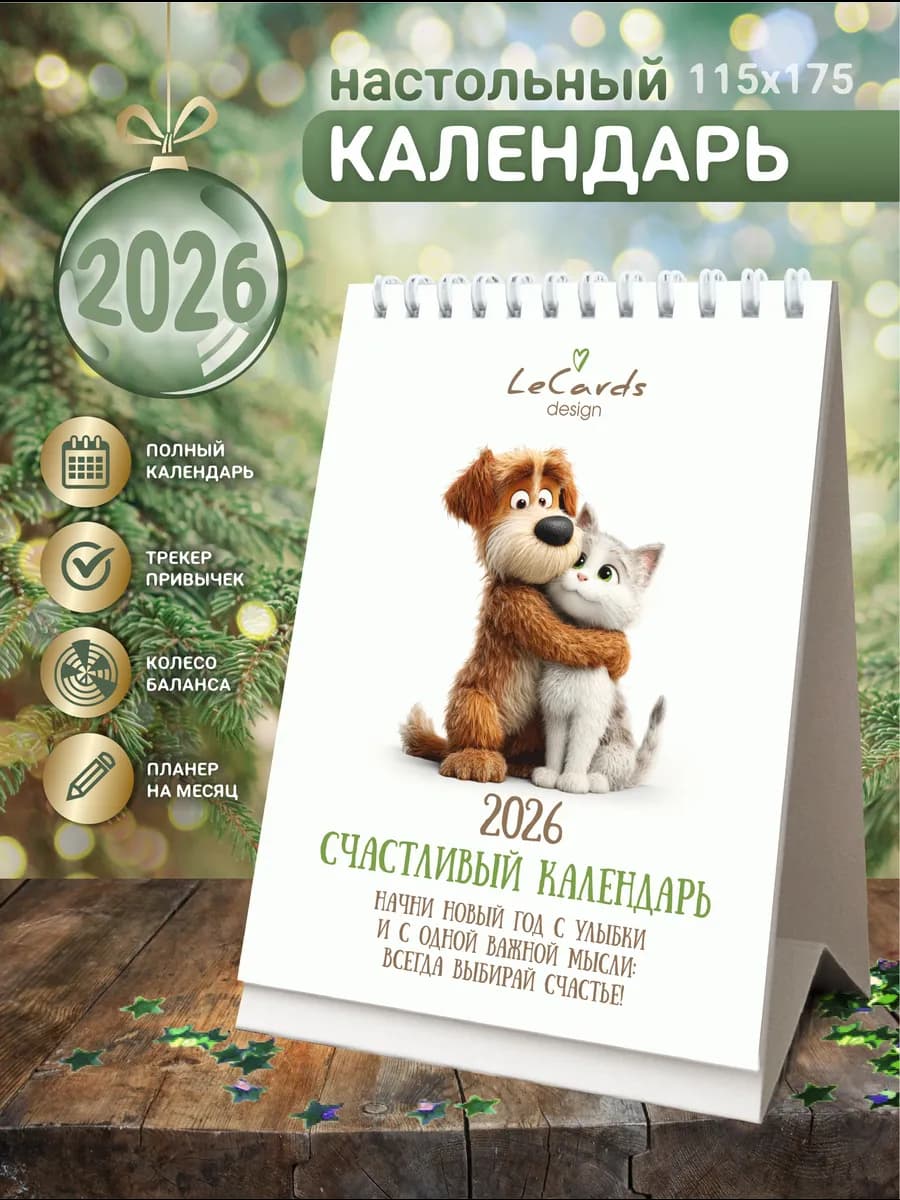 Календарь 2026 подарок на новый год