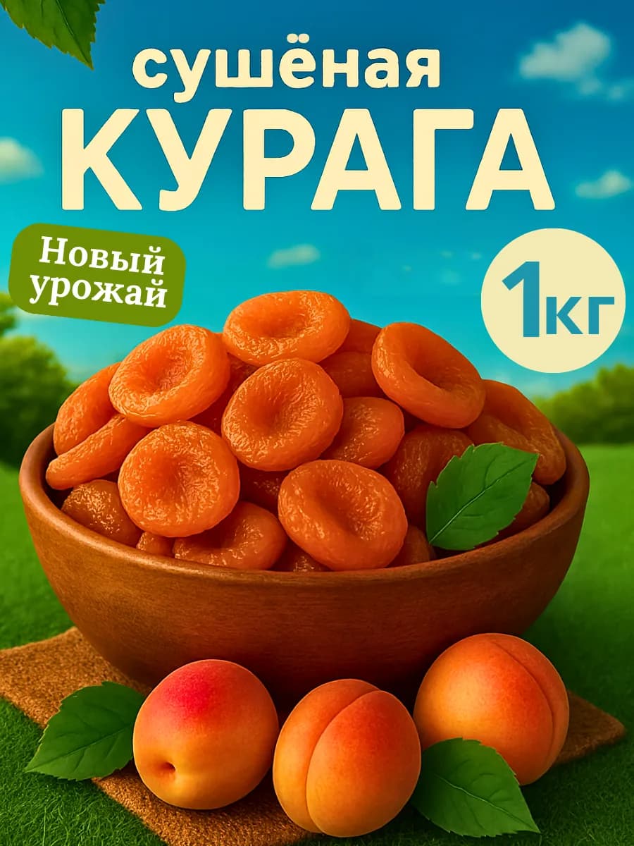 Курага медовая 1кг