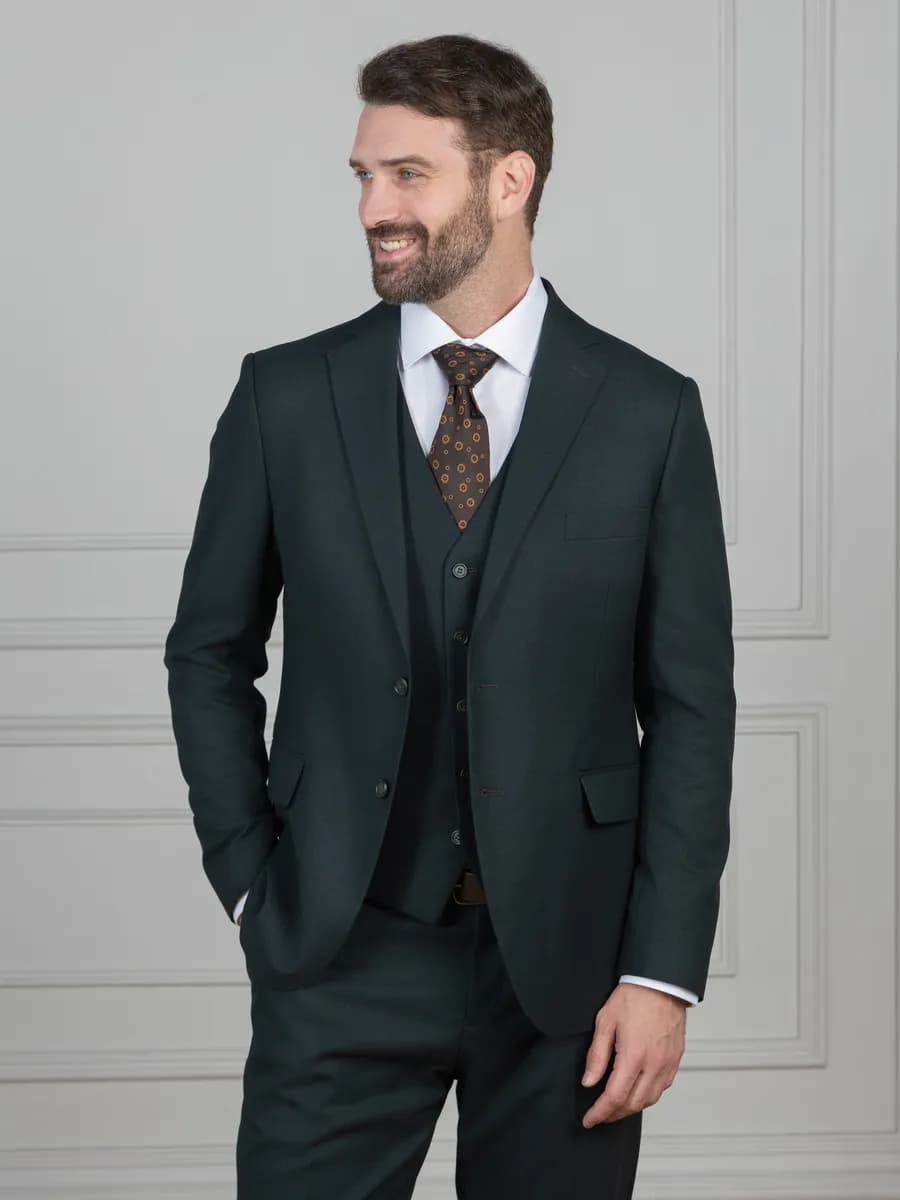 Классический свадебный костюм - фото 1