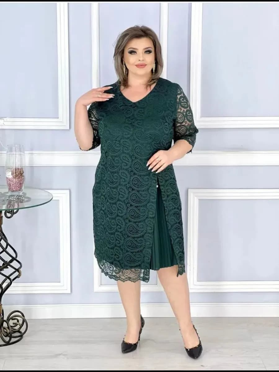 Платье гипюровое вечернее