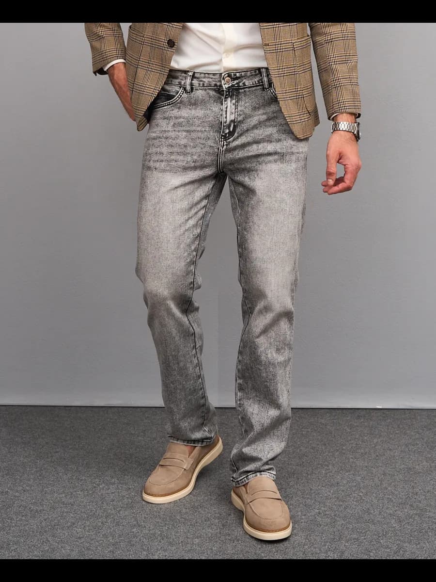 Джинсы прямые классические