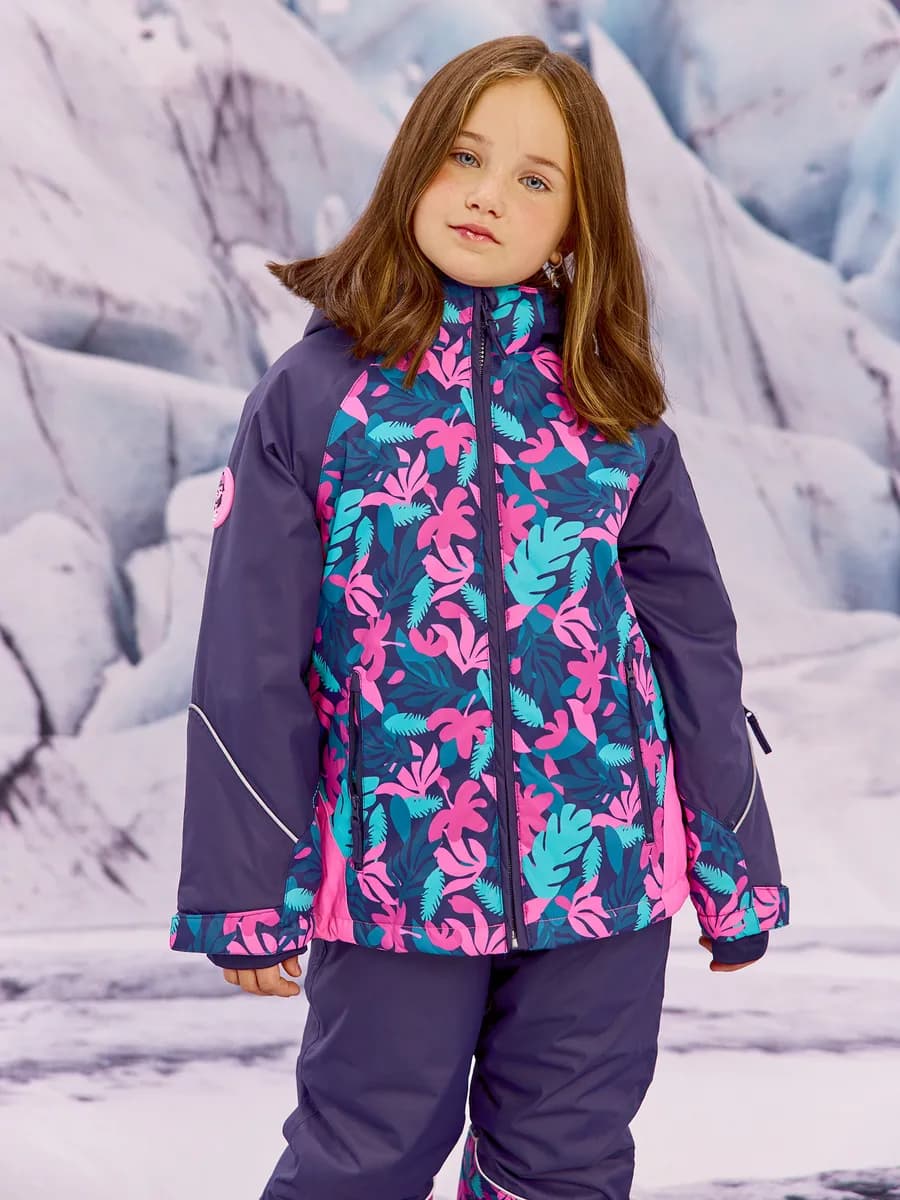 Зимняя куртка с капюшоном и мембраной - фото 1