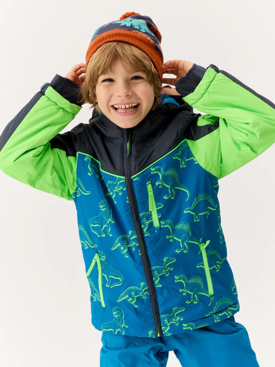 Зимняя куртка с капюшоном и мембраной