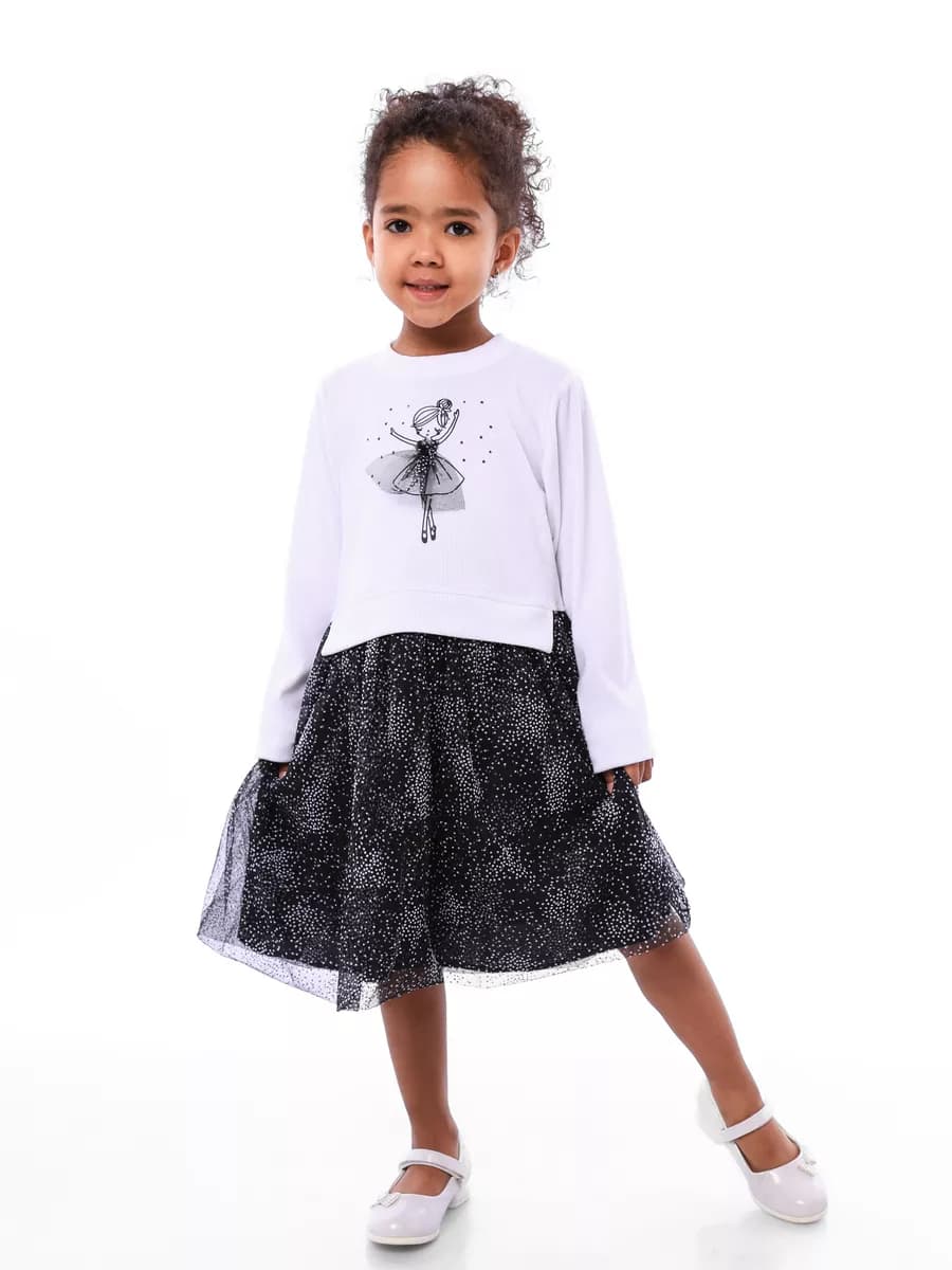 Платье детское нарядное "Балерина" - фото 1