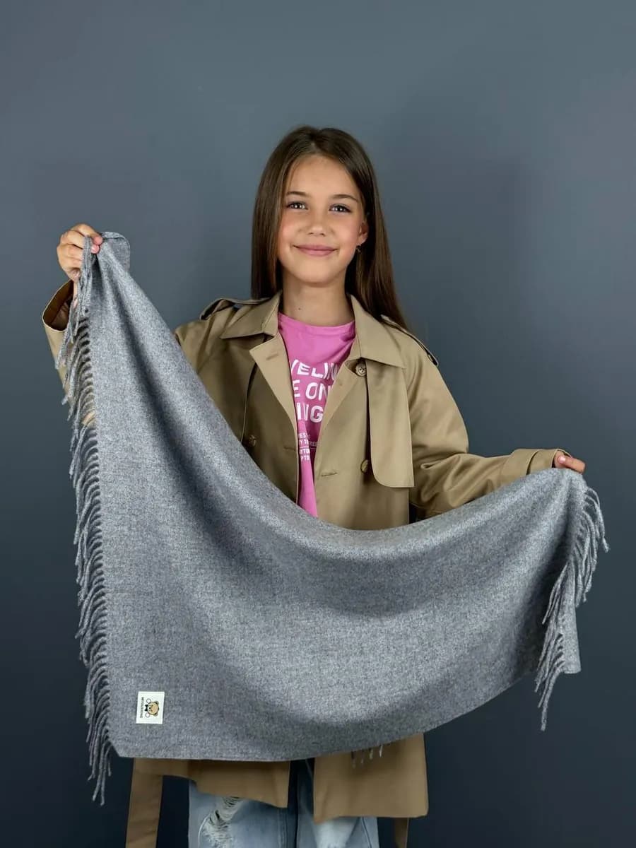 Платок на голову кашемир теплый