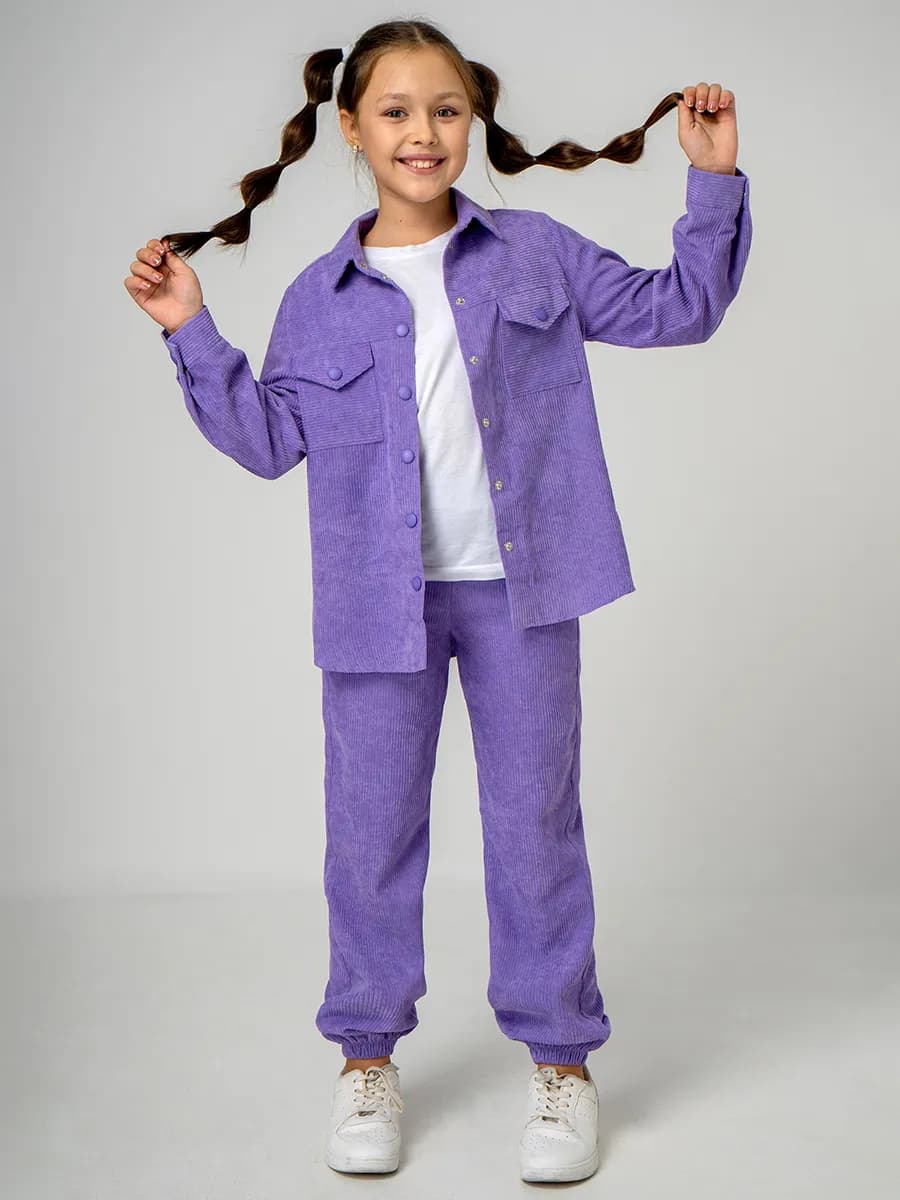 Костюм с брюками детский вельветовый