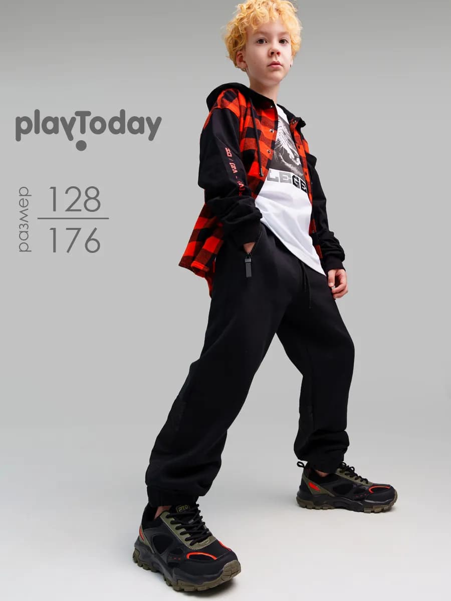 Брюки с начесом