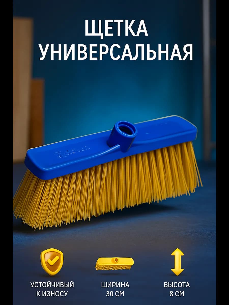 Щетка для уборки жесткая