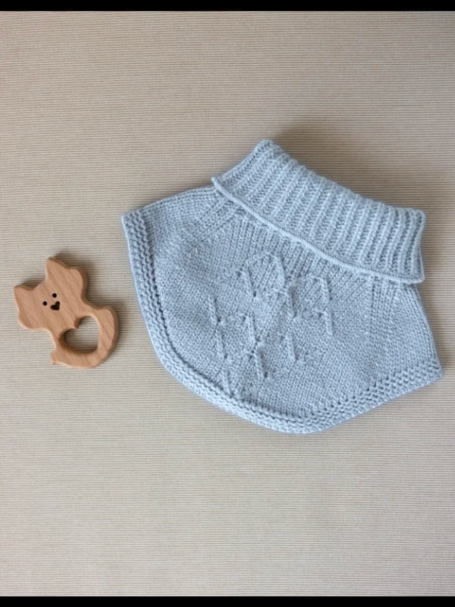 Манишка шерстяная зимняя снуд