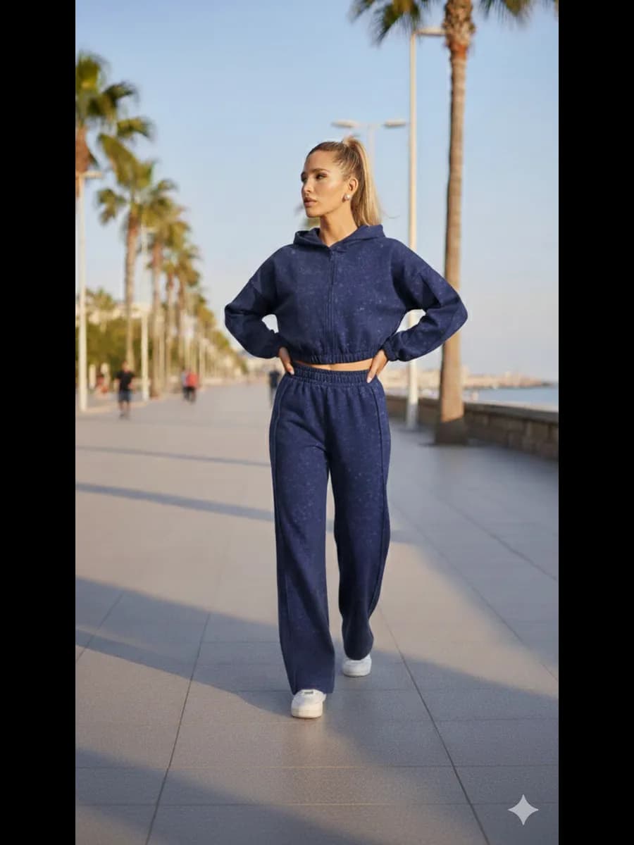 Спортивный костюм теплый варенка оверсайз на молнии