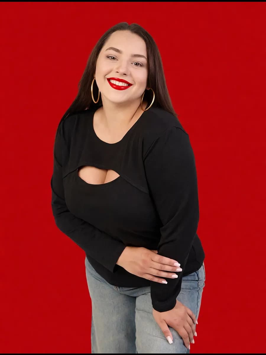 Лонгслив кофта больших размеров