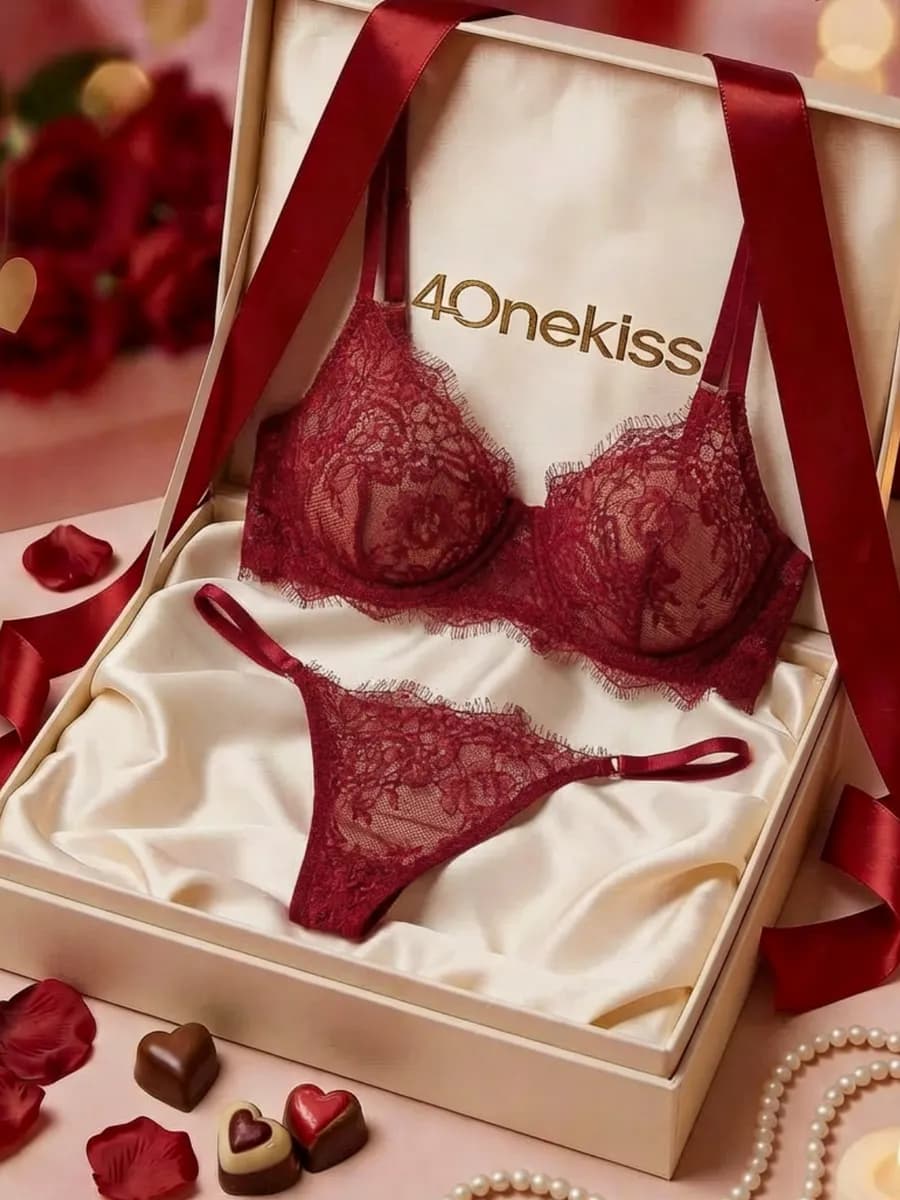 Нижнее белье женское комплект кружевное красивое