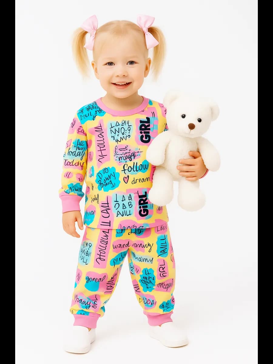 пижама для дома на флисе - фото 1