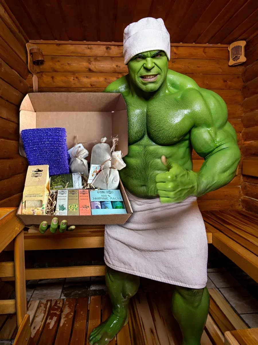 Подарочный набор для бани и сауны универсальный
