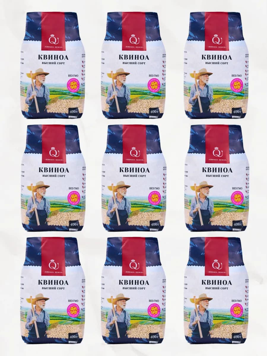 Киноа крупа белая 3 кг 600 гр