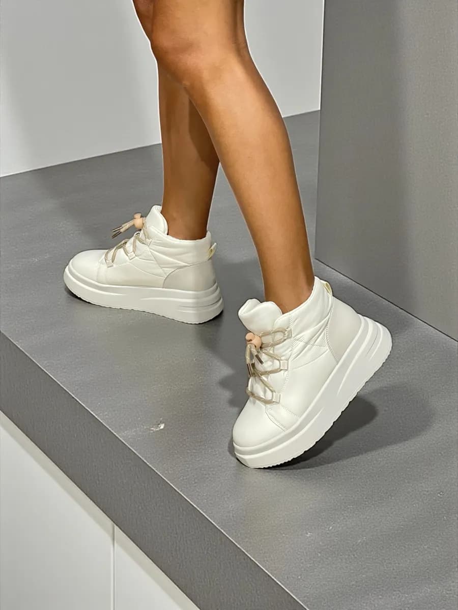 Ботинки демисезонные на платформе