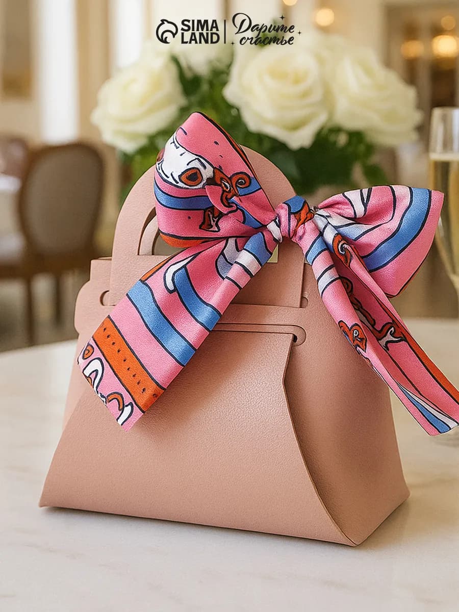 Подарочный конверт - сумочка для упаковки подарка