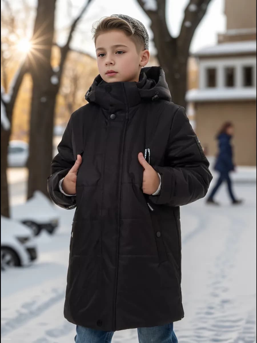 Зимняя куртка пальто для подростка