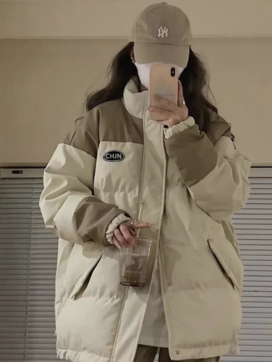 Куртка зимняя оверсайз