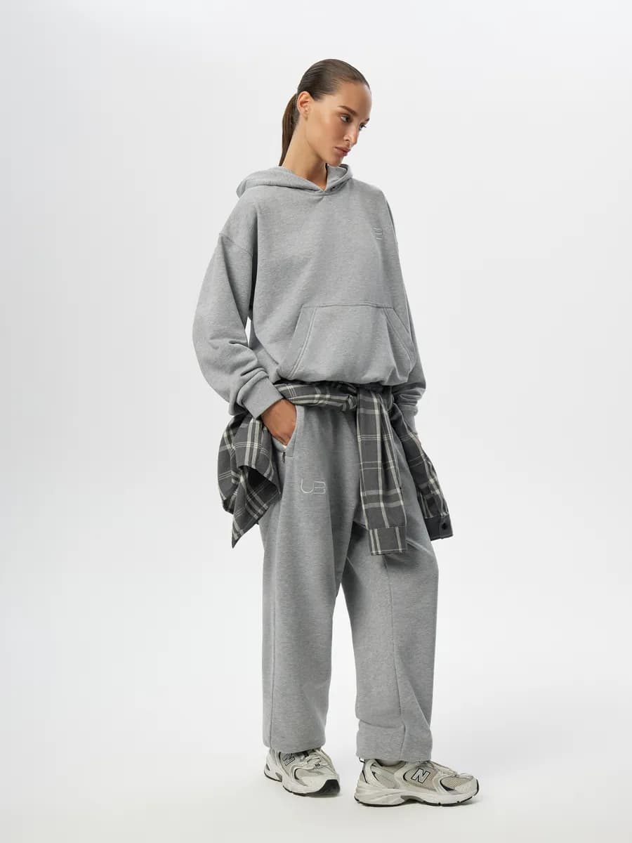 Костюм спортивный оверсайз с капюшоном