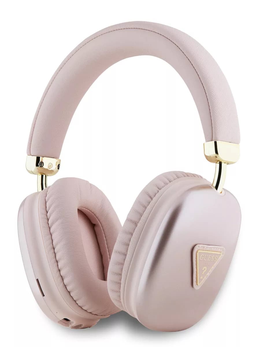 Наушники беспроводные накладные с микрофоном PU Saffiano