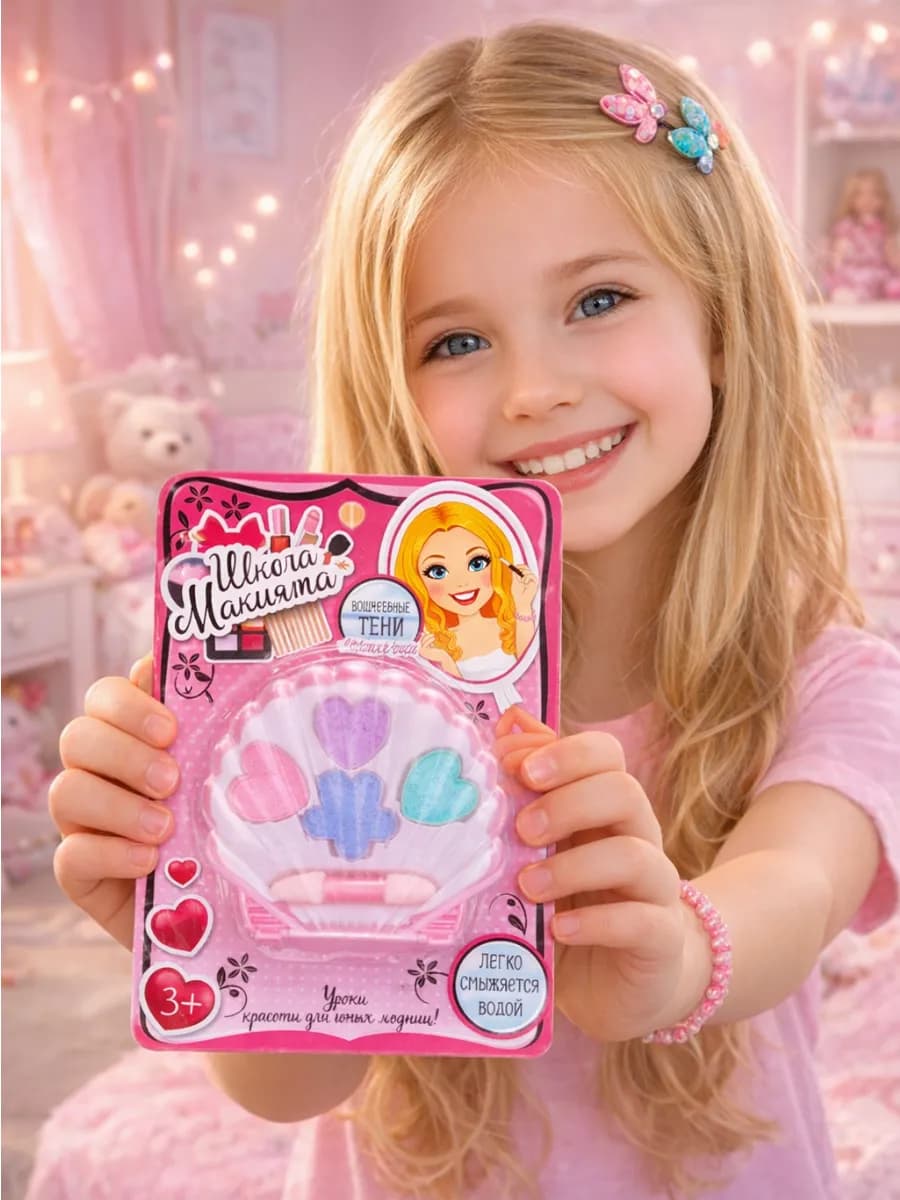 Набор косметики для девочки «Ракушка»