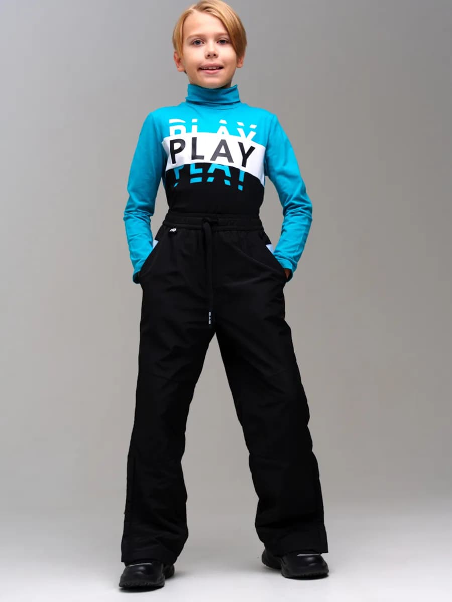 Брюки утепленные на флисе - фото 1