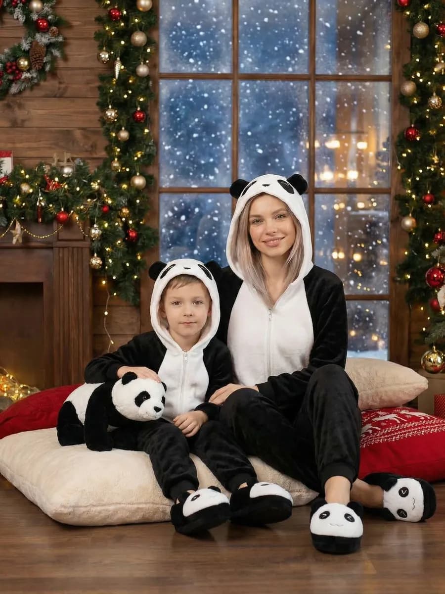 Кигуруми панда для дома