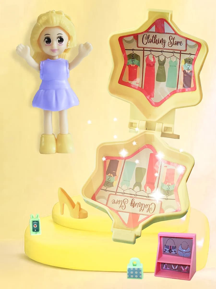 Игрушка сюрприз Мини кукла для девочки румбокс