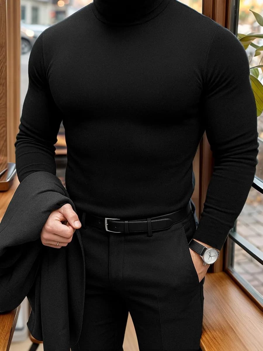 Водолазка утепленная с горлом