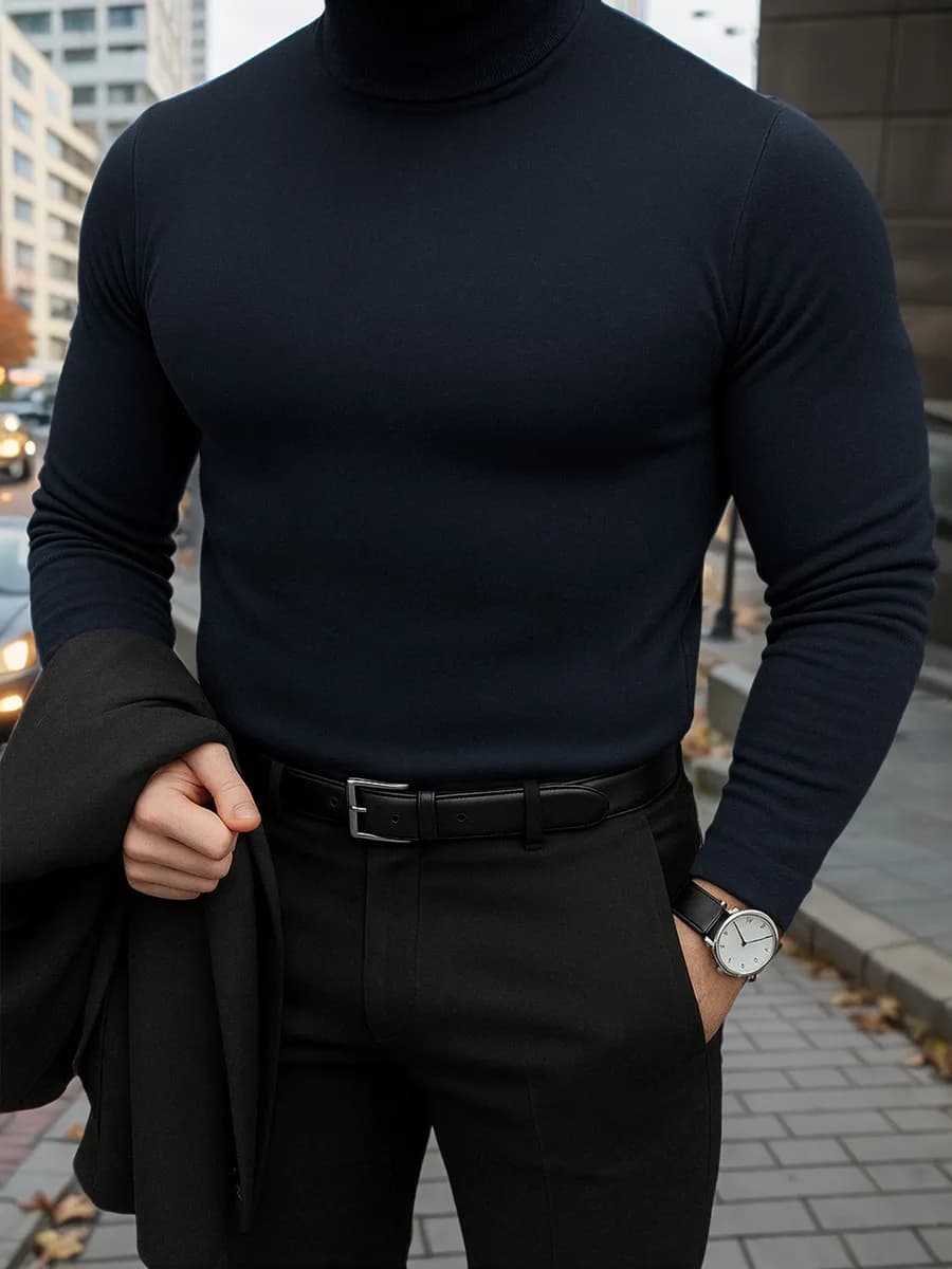 Водолазка утепленная с горлом